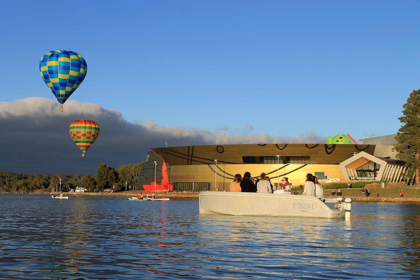 Picture 3 for Activity Canberra: Electric Picnic Boat Rental