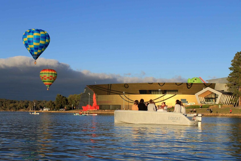 Picture 3 for Activity Canberra: Electric Picnic Boat Rental
