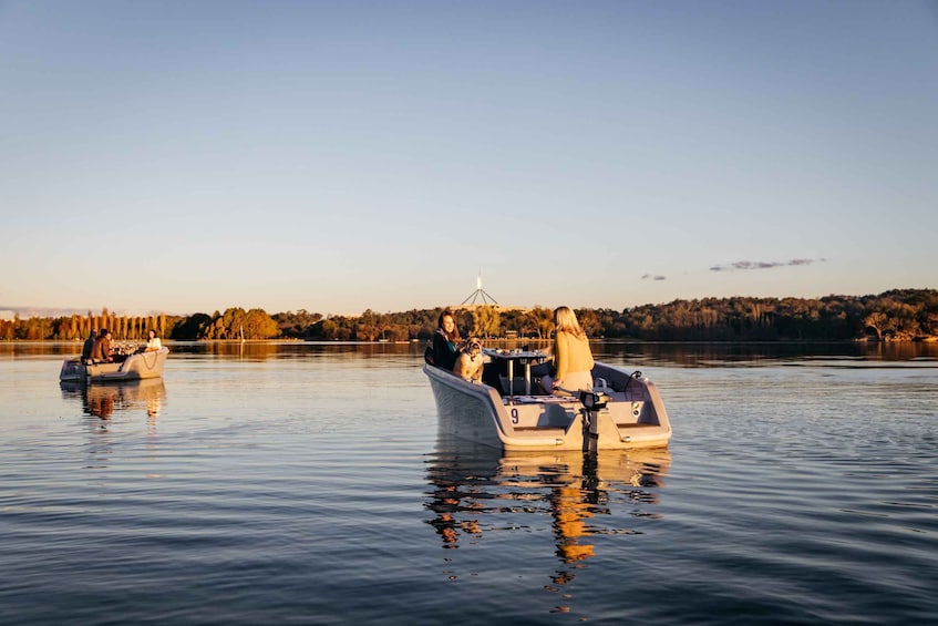 Picture 5 for Activity Canberra: Electric Picnic Boat Rental