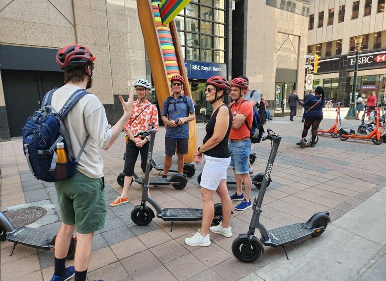 Calgary: E-Scooter City Highlights Tour | 2-Hour