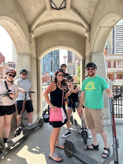 Picture 2 for Activity Calgary: E-Scooter City Highlights Tour | 2-Hour