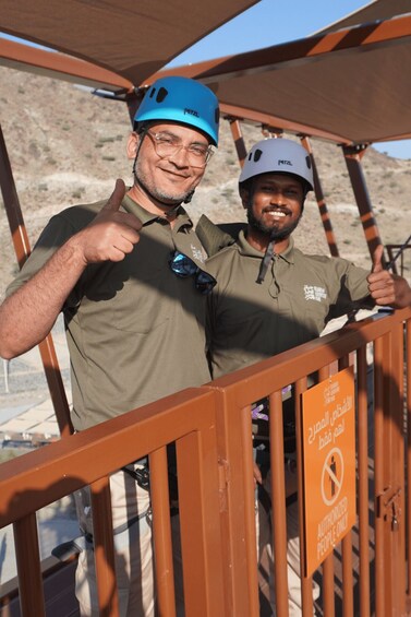 Fujairah: Quick Flight Ticket at the Fujairah Adventure Park