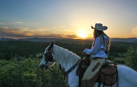 Orderville: Chequerboard Mesa Guided Sunset Horseback Ride