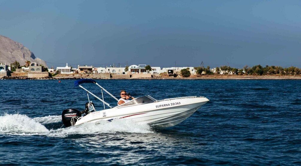 Picture 2 for Activity Santorini: Rent a Speedboat license free