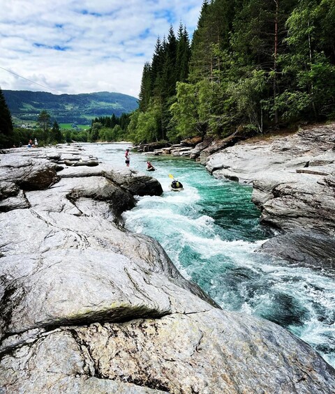 Packrafting Wilderness Adventure in Voss