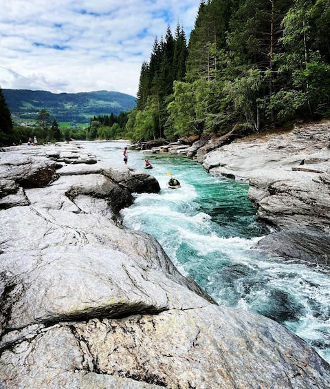 Packrafting Wilderness Adventure in Voss