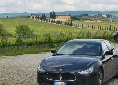 Firenze: Panoramisk Vip-tur med Maserati