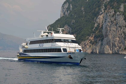 Salerno: Amalfi, Capri, and Positano Full-Day Ferry Ticket