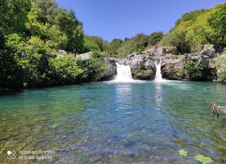 Picture 3 for Activity Motta Camastra: Alcantara River Jump and Canyoning Adventure