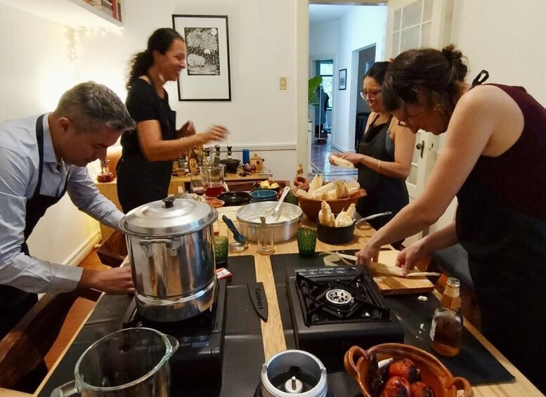 Picture 3 for Activity Tamales 101: Multi-variety tamal cooking class and feast