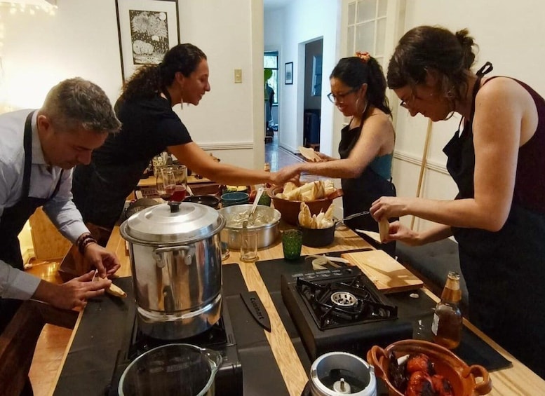 Picture 1 for Activity Tamales 101: Multi-variety tamal cooking class and feast