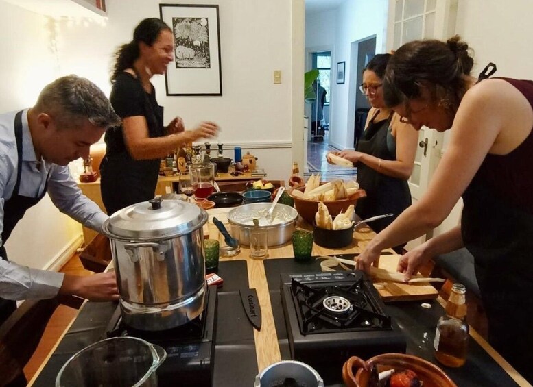 Picture 3 for Activity Tamales 101: Multi-variety tamal cooking class and feast