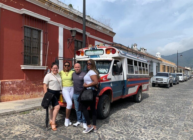 Picture 3 for Activity Antigua Guatemala: Villages Tour on Chicken Bus