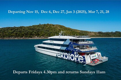 Whitsundays : 2 nuits Petit bateau de croisière