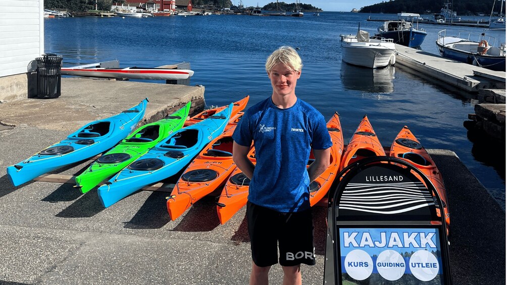 Picture 4 for Activity Lillesand Coastal Kayak Tour: Explore Norway beautiful coast