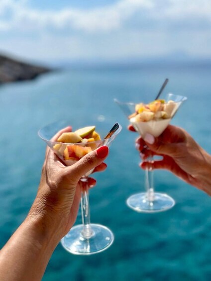 Picture 1 for Activity Rethymno: Private Catamaran Cruise with Lunch and Drinks