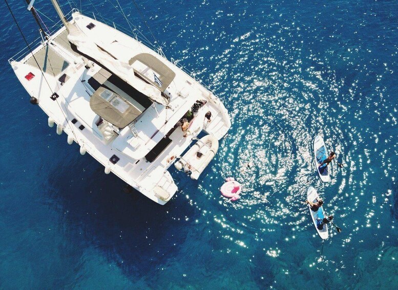 Picture 9 for Activity Rethymno: Private Catamaran Cruise with Lunch and Drinks