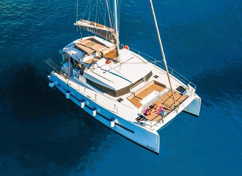 Picture 2 for Activity Rethymno: Private Catamaran Cruise with Meal and Drinks