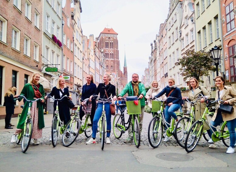 Picture 2 for Activity Gdansk: Guided Bike Tour of Old Town and Shipyard
