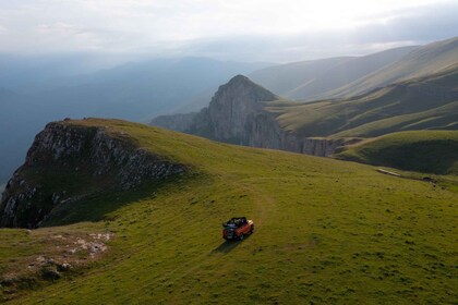 Off-Roading to the mount Dimats