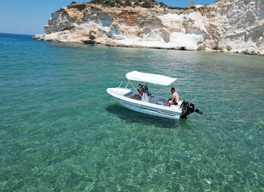 De Provatas Milos : Bateau à Kleftiko