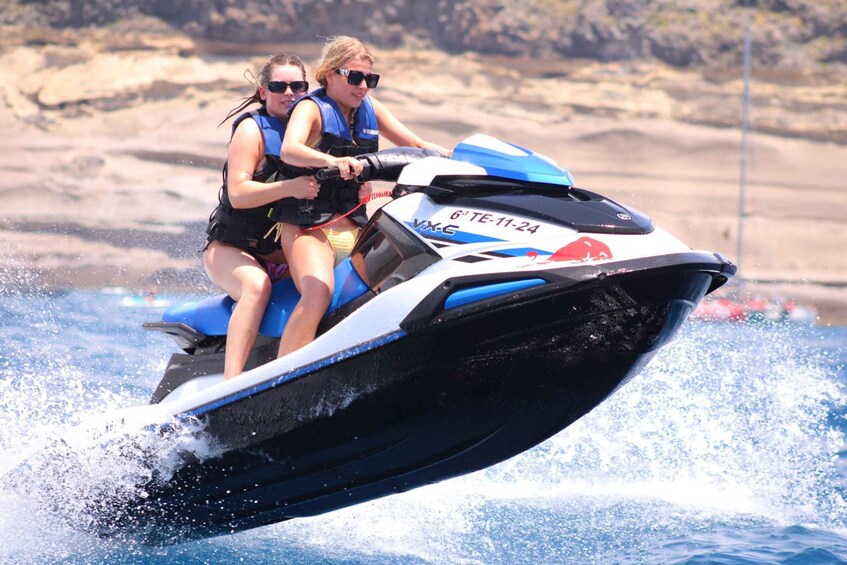 Picture 2 for Activity Tenerife: Jet Ski Guided Tour with Optional Photo Service