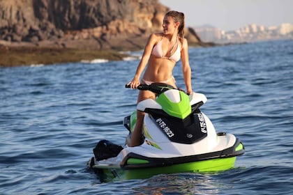 Tenerife: Jet Ski Guided Tour with Optional Photo Service