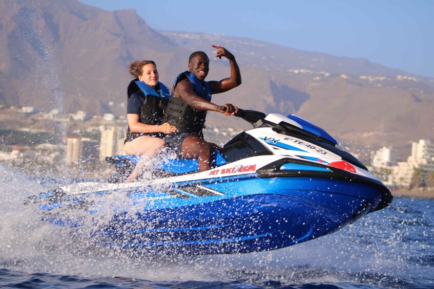 Picture 1 for Activity Tenerife: Jet Ski Guided Tour with Optional Photo Service