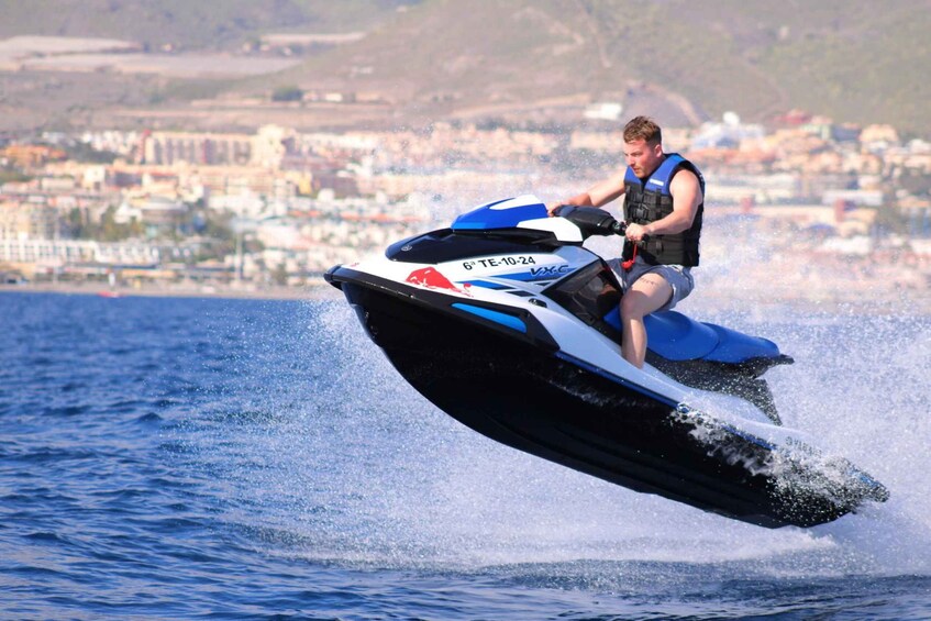Picture 3 for Activity Tenerife: Jet Ski Guided Tour with Optional Photo Service
