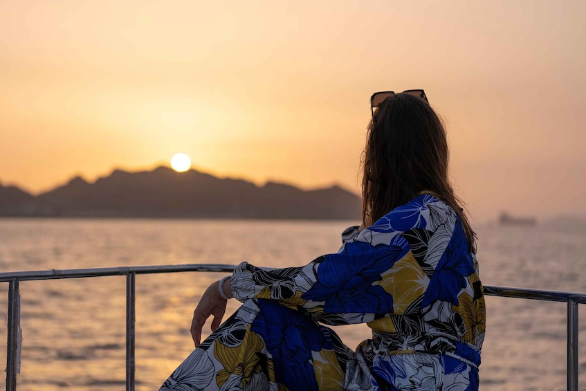 Picture 3 for Activity Muscat: 2-Hour Sunset Viewing Boat Tour