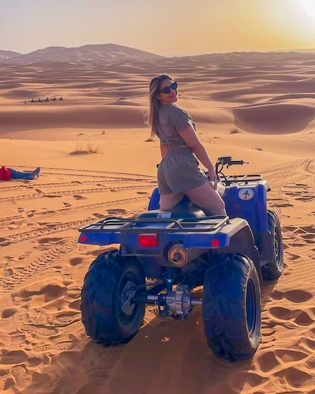 Picture 11 for Activity Quad Riding in Sand Dunes Merzouga Erg Chebbi Desert