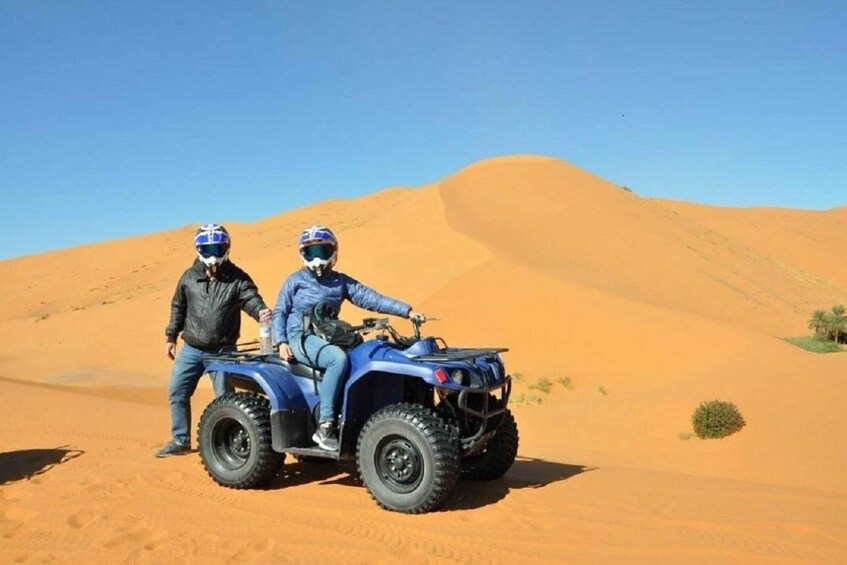 Picture 4 for Activity Quad Riding in Sand Dunes Merzouga Erg Chebbi Desert
