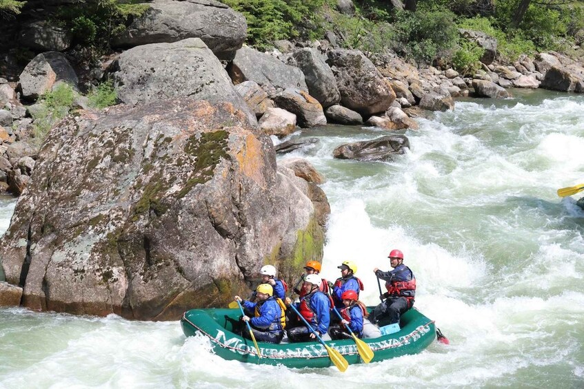 Picture 2 for Activity Big Sky: Full Day Gallatin River Raft Trip + Lunch (6 hours)
