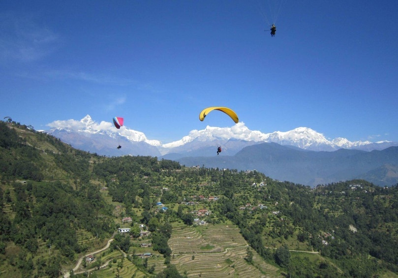 Picture 2 for Activity Pokhara: 30-Minute Paragliding Experience