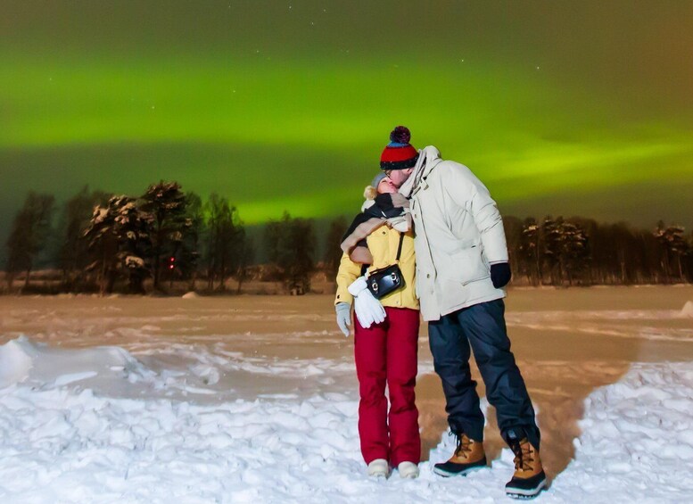 Picture 7 for Activity From Rovaniemi: Northern Lights Photo Tour with Pickup