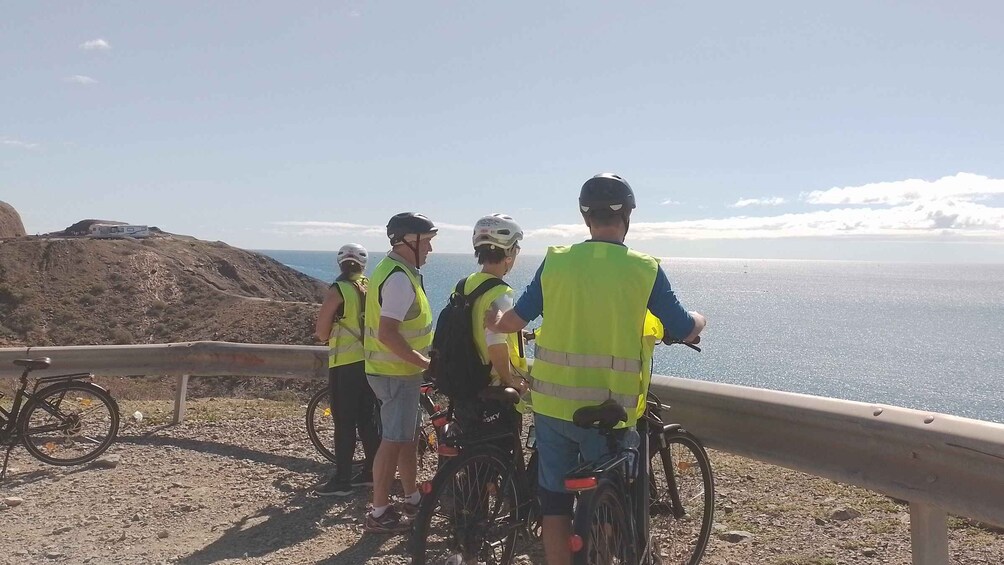 Maspalomas: Southern Coast E-Bike Tour Option Tapas Tasting