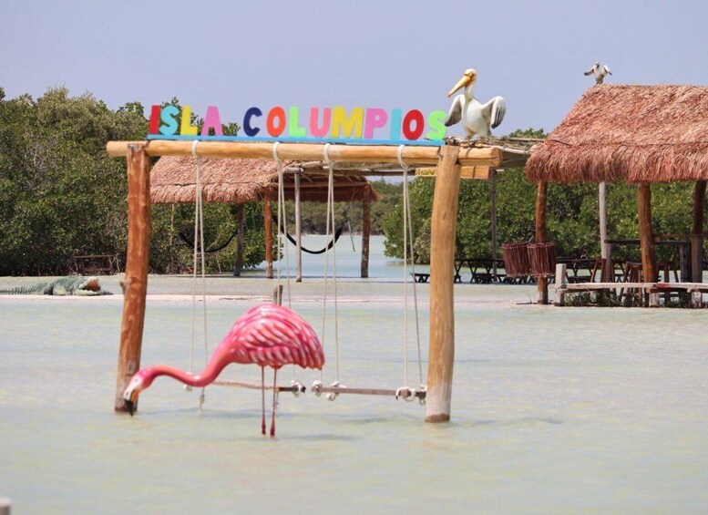 Progreso isla columpio and pig beach club day pass