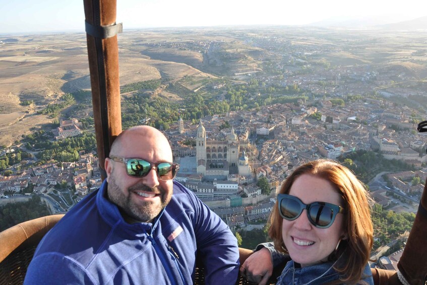 Picture 2 for Activity Segovia: Private Balloon Ride for 2 with Cava and Breakfast