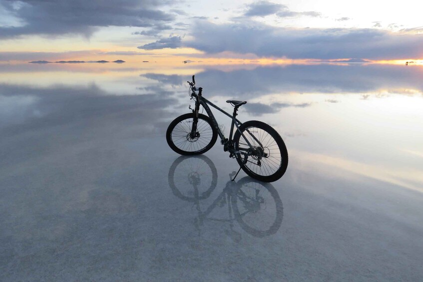 Picture 9 for Activity Uyuni: Guided Bicycle Tour of Uyuni Salt Flat with Lunch