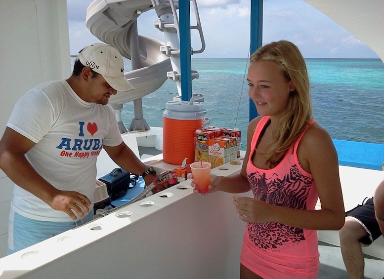 Picture 7 for Activity Aruba: Snorkel Cruise with Open Bar and Light Lunch
