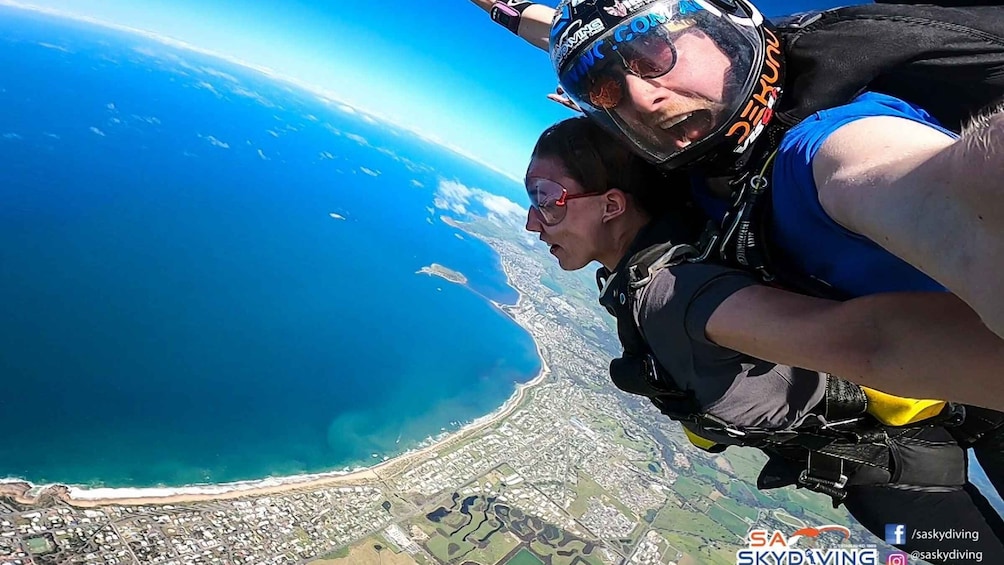 Picture 2 for Activity Adelaide: Tandem Skydiving Adventure over Goolwa