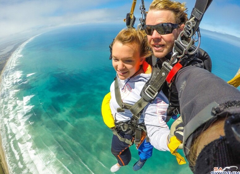 Picture 5 for Activity Adelaide: Tandem Skydiving Adventure over Goolwa