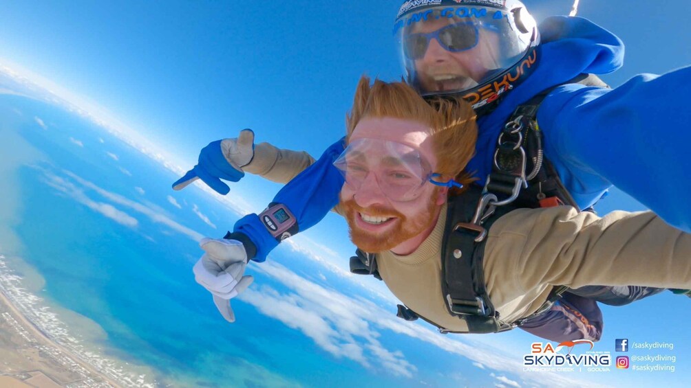 Picture 3 for Activity Adelaide: Tandem Skydiving Adventure over Goolwa