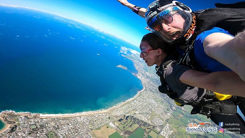 Picture 2 for Activity Adelaide: Tandem Skydiving Adventure over Goolwa