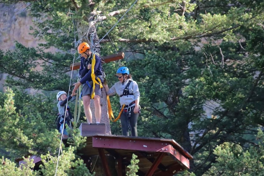 Picture 1 for Activity Big Sky: Classic Guided Zipline Tour (1-2 Hours)