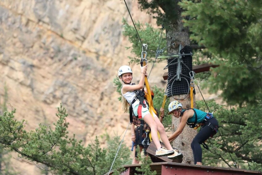 Picture 5 for Activity Big Sky: Classic Guided Zipline Tour (1-2 Hours)