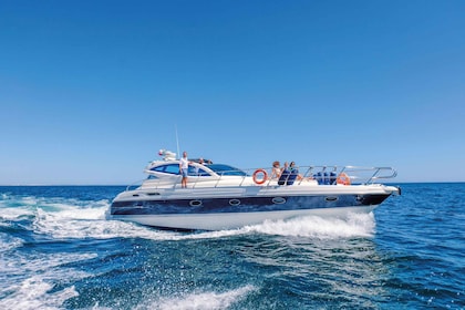 Albufeira: Algarve halvdags Privat yachtcharter