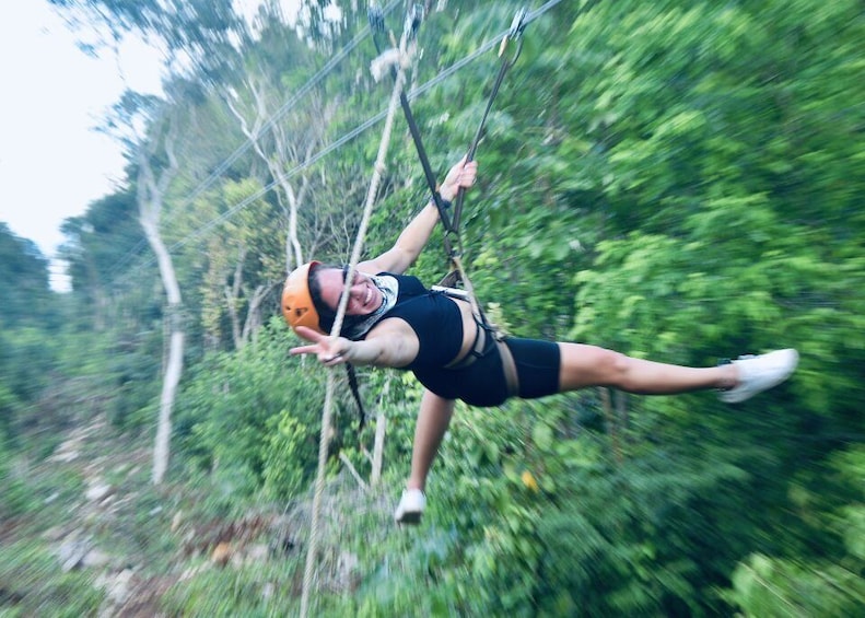 Picture 5 for Activity From Playa del Carmen/Tulum: Maya Adrenaline Park Tour