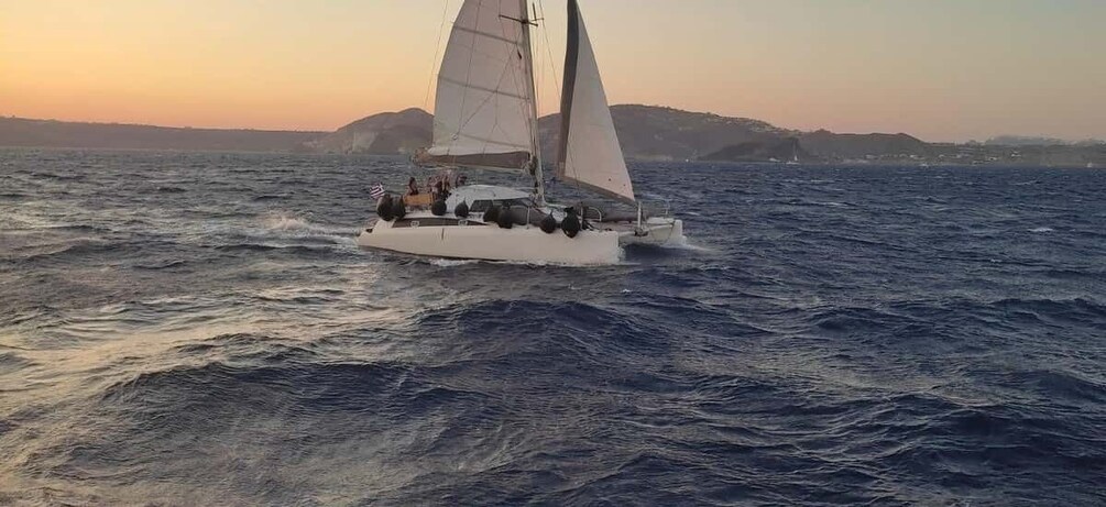 Picture 10 for Activity Santorini:Catamaran: private cruise with food & drinks