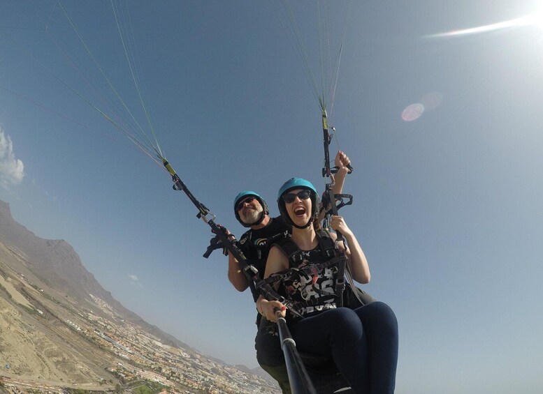 Picture 1 for Activity Tenerife: Acrobatic Paragliding Tandem Flight